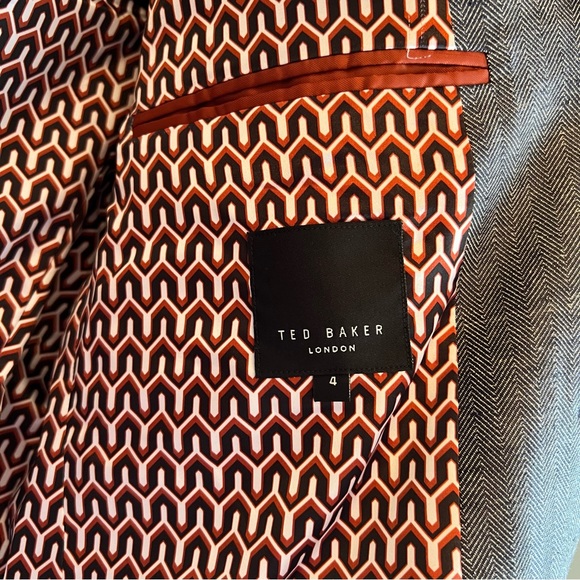 Ted Baker Blazer Size 4 - Picture 8 of 13